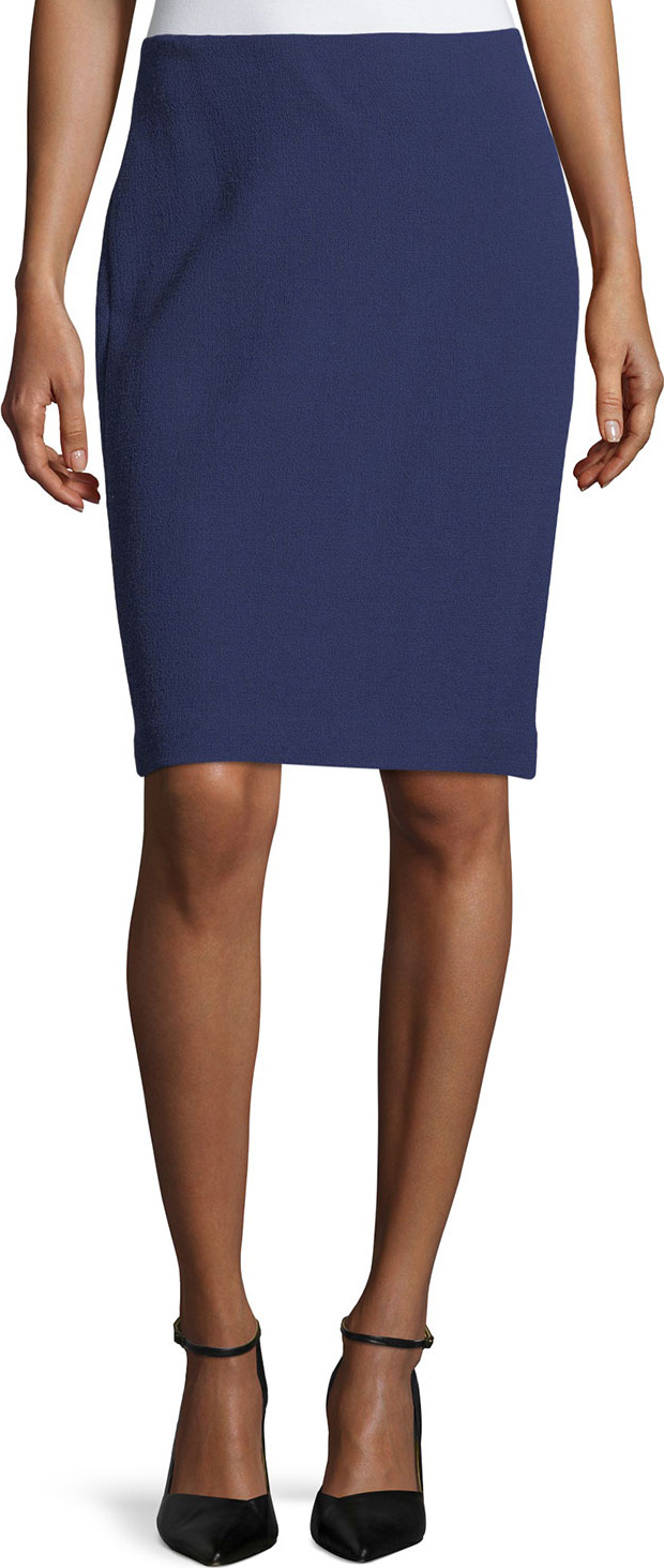 Armani Collezioni Crepe Pencil Skirt