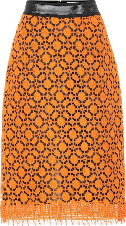 Dorothee Schumacher Adventurous lace pencil skirt