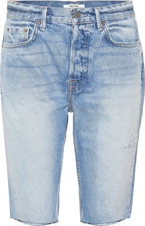 Grlfrnd Beverley high-rise denim shorts