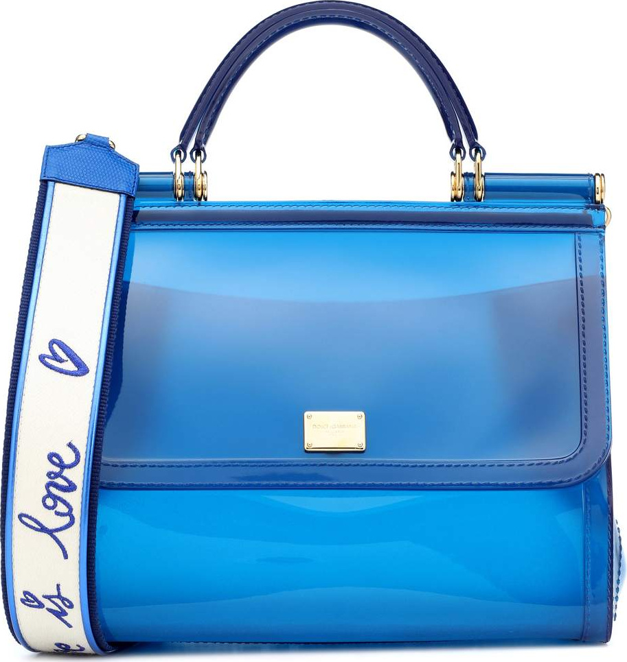 Dolce & Gabbana Transparent Sicily shoulder bag