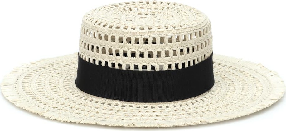 Max Mara Acqua raffia hat