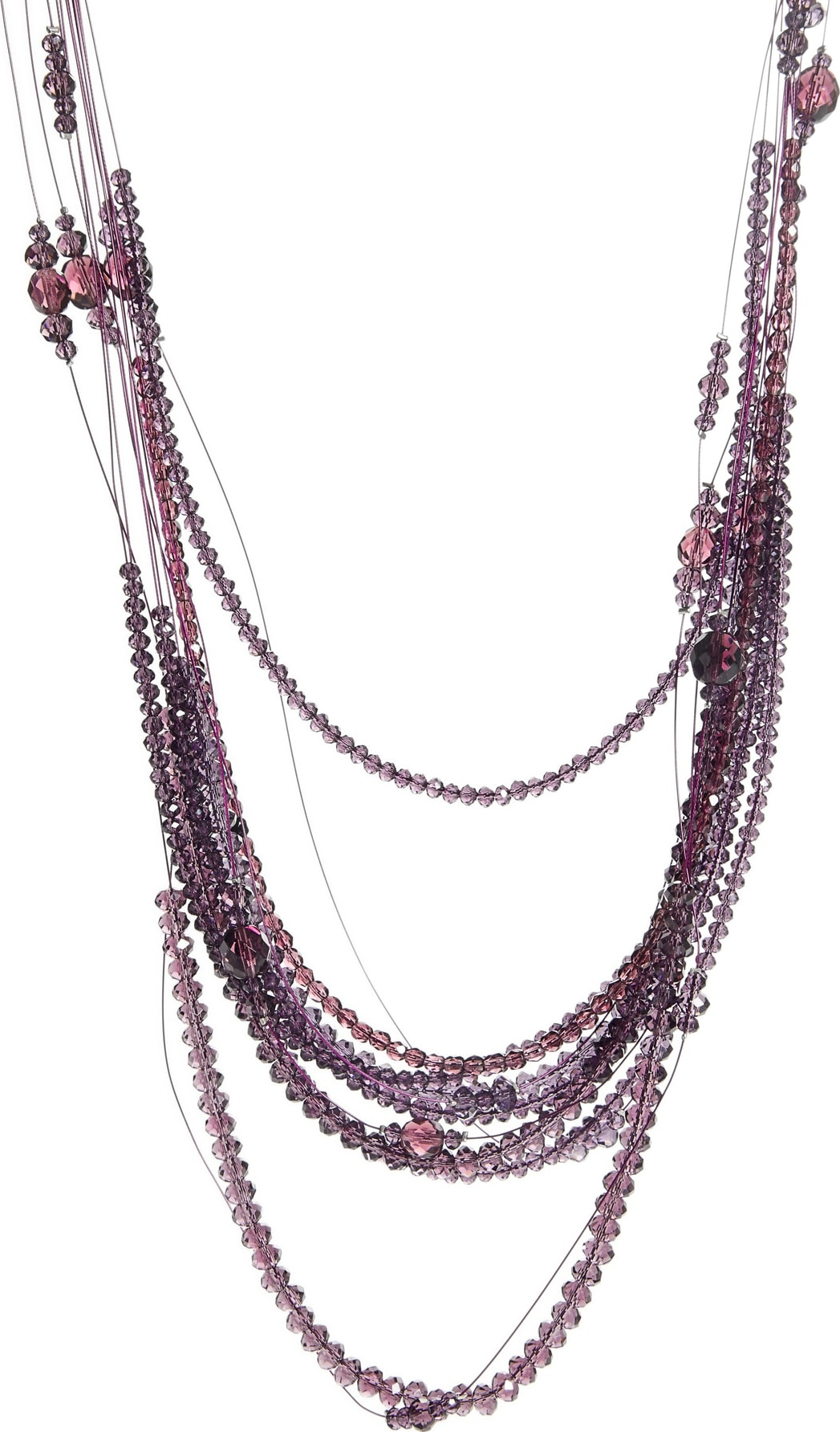 Fabiana Filippi Vera Multistrand Glass Bead Necklace