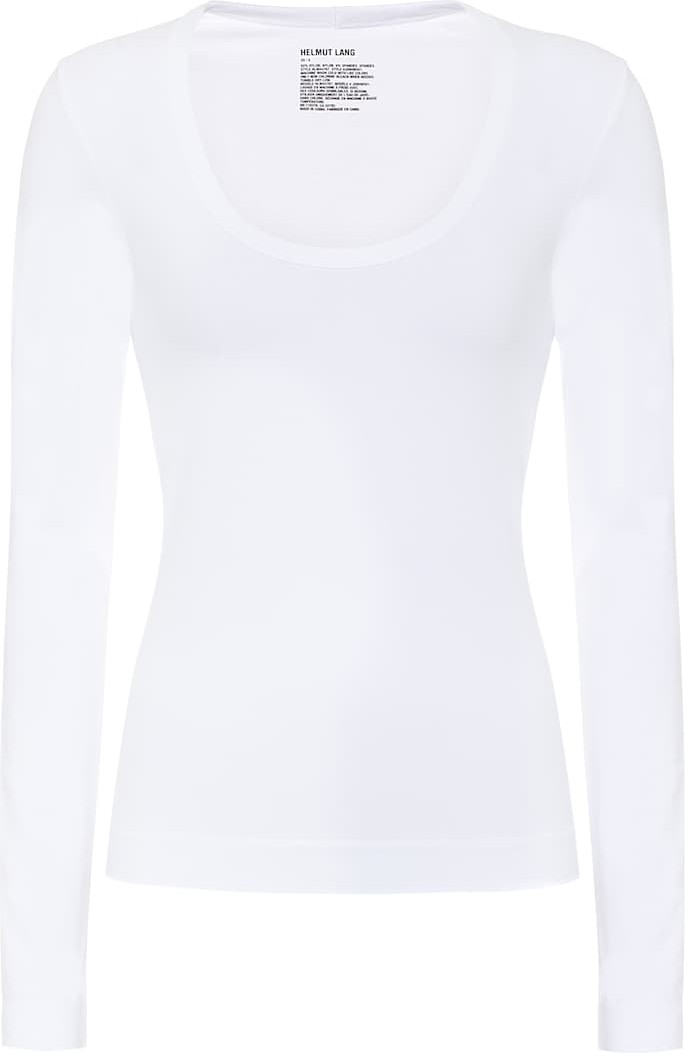 Helmut Lang Seamless scoop-neck top
