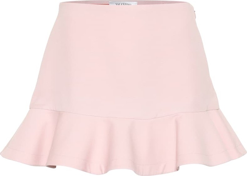 Valentino Wool and silk miniskirt