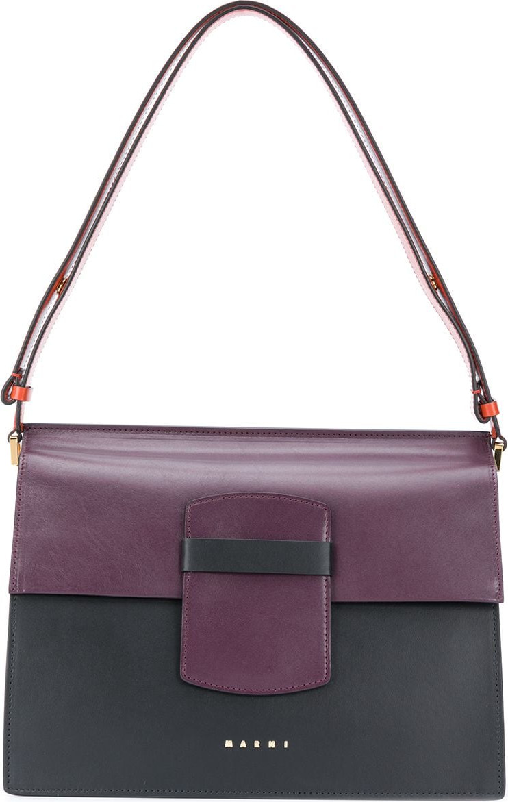 Marni - Colour-block shoulder bag