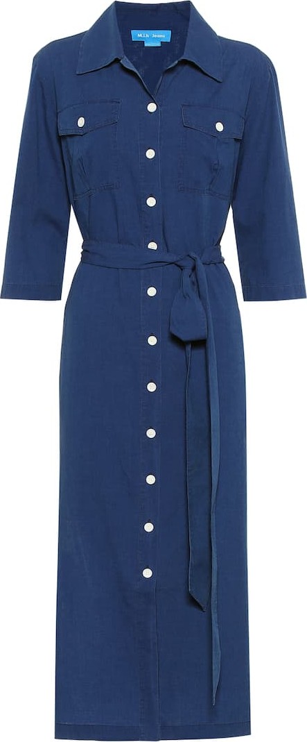 M.i.h Jeans Elise cotton shirt dress