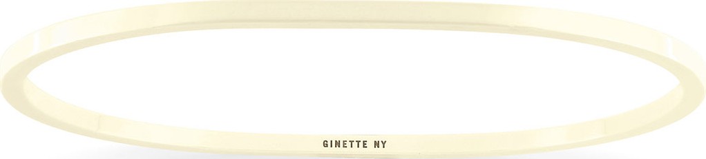 GINETTE NY TV Ivory Ceramic Bangle