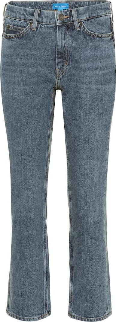 M.i.h Jeans Daily Crop high-rise straight jeans