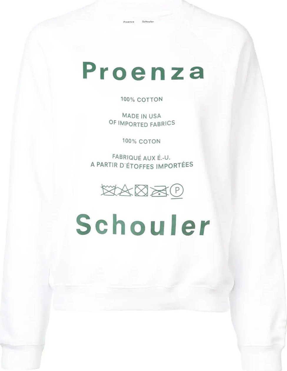 Proenza Schouler PSWL Shrunken sweatshirt