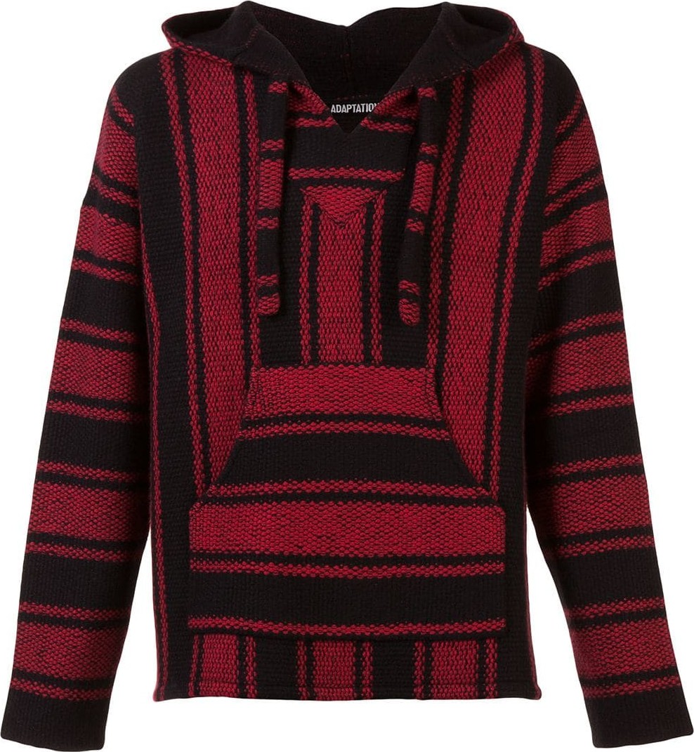 Adaptation baja striped hooded sweater