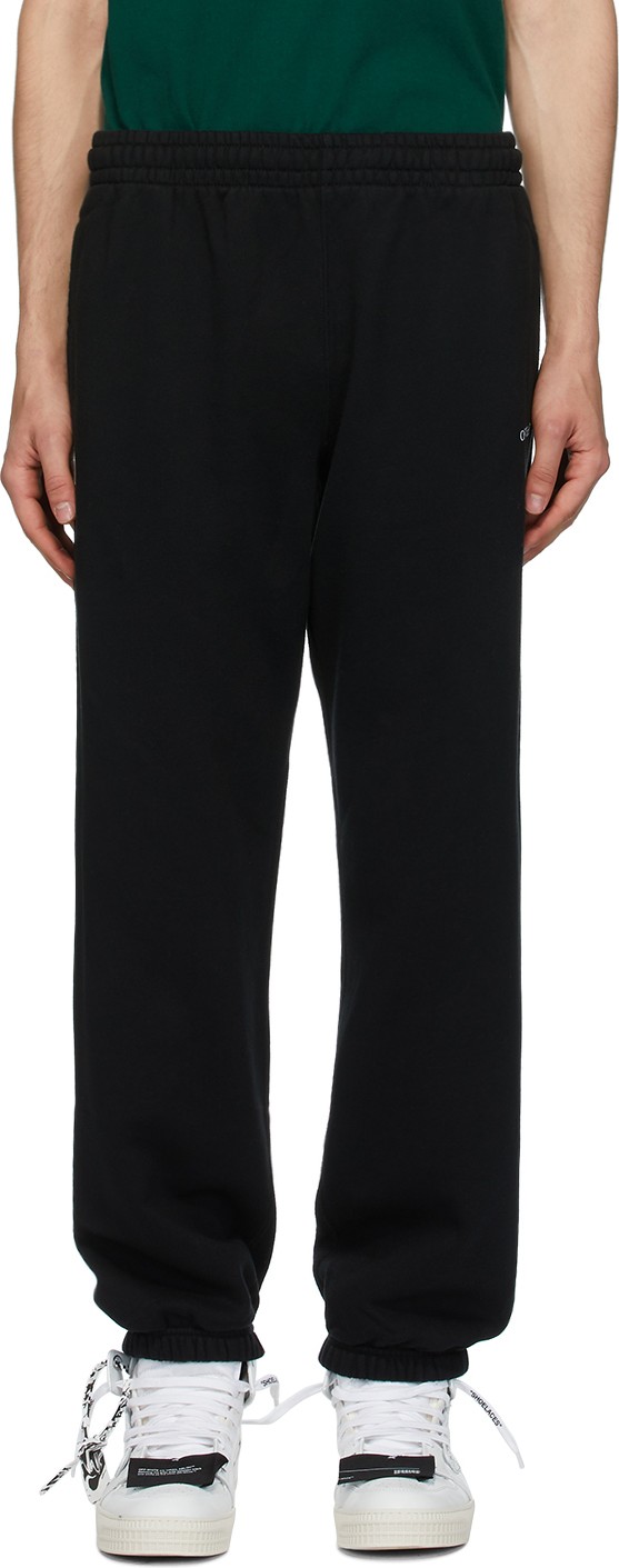 Off White Black Caravaggio Painting Lounge Pants Off White Black Caravaggio Painting Lounge Pants