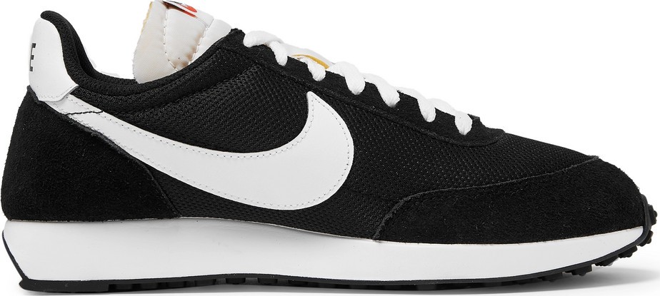 Nike Air Tailwind 79 Mesh, Suede and Leather Sneakers