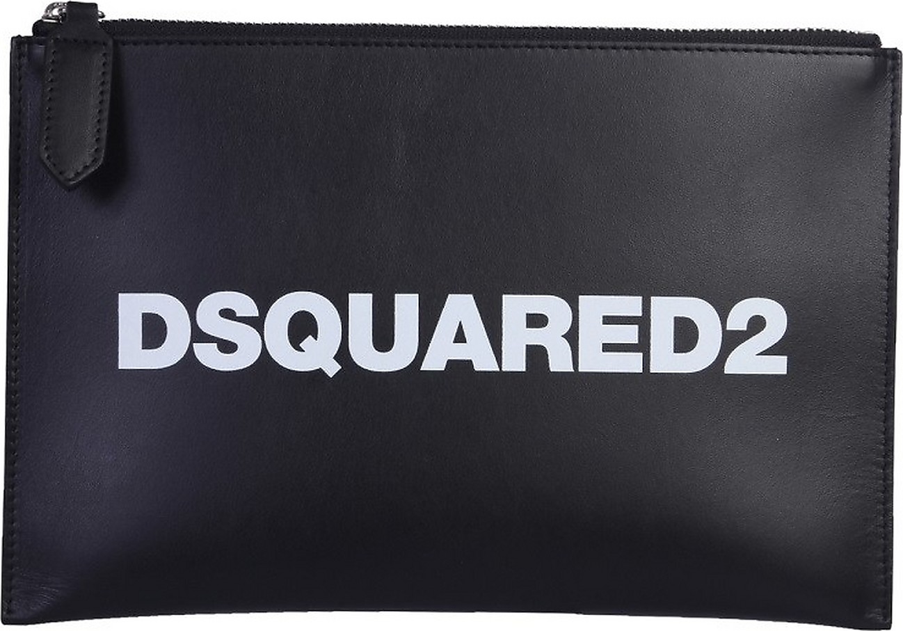 DSQUARED2 Signature Zip Pouch