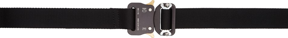 1017 ALYX 9SM Black Rollercoaster Belt