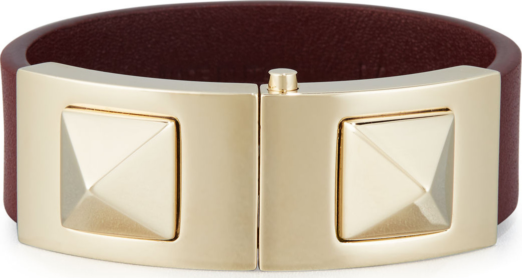 Valentino Rockstud Vitello Cuff Bracelet