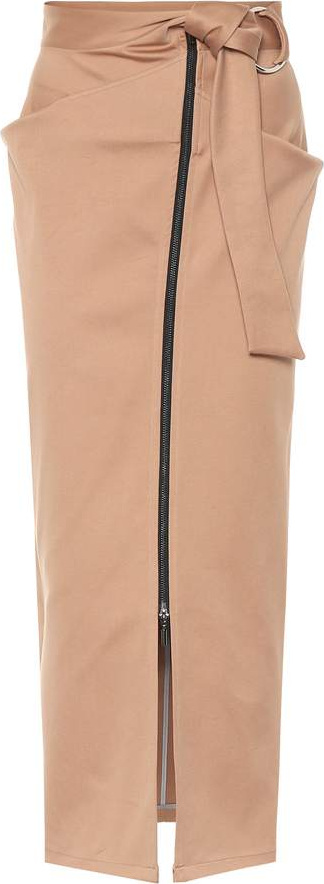 Maticevski Monument stretch cotton skirt