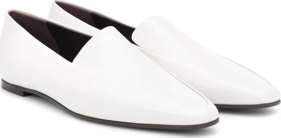 THE ROW Leather mules