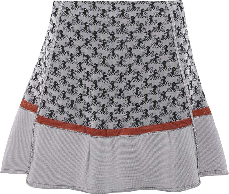 Chloe Jacquard knit miniskirt