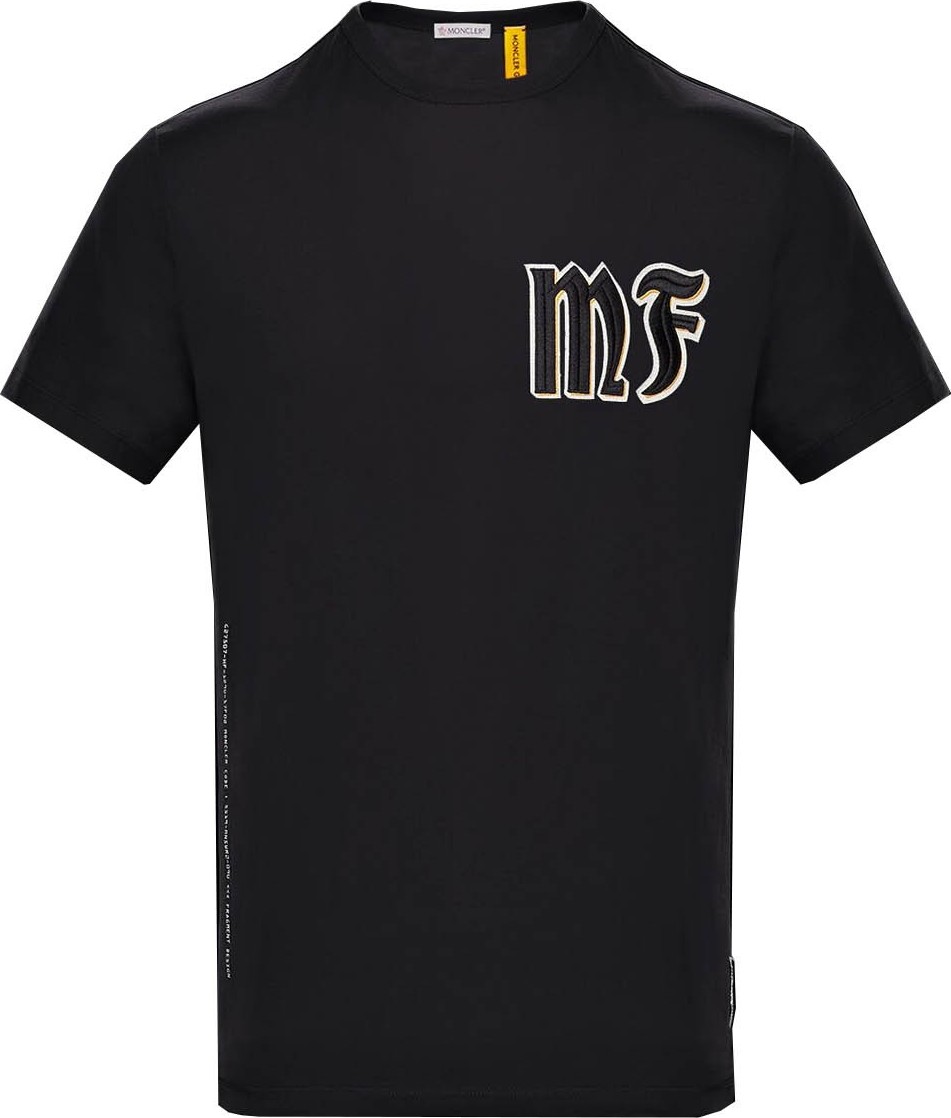 Moncler Genius 7 Moncler Fragment Hiroshi Fujiwara patch t-shirt