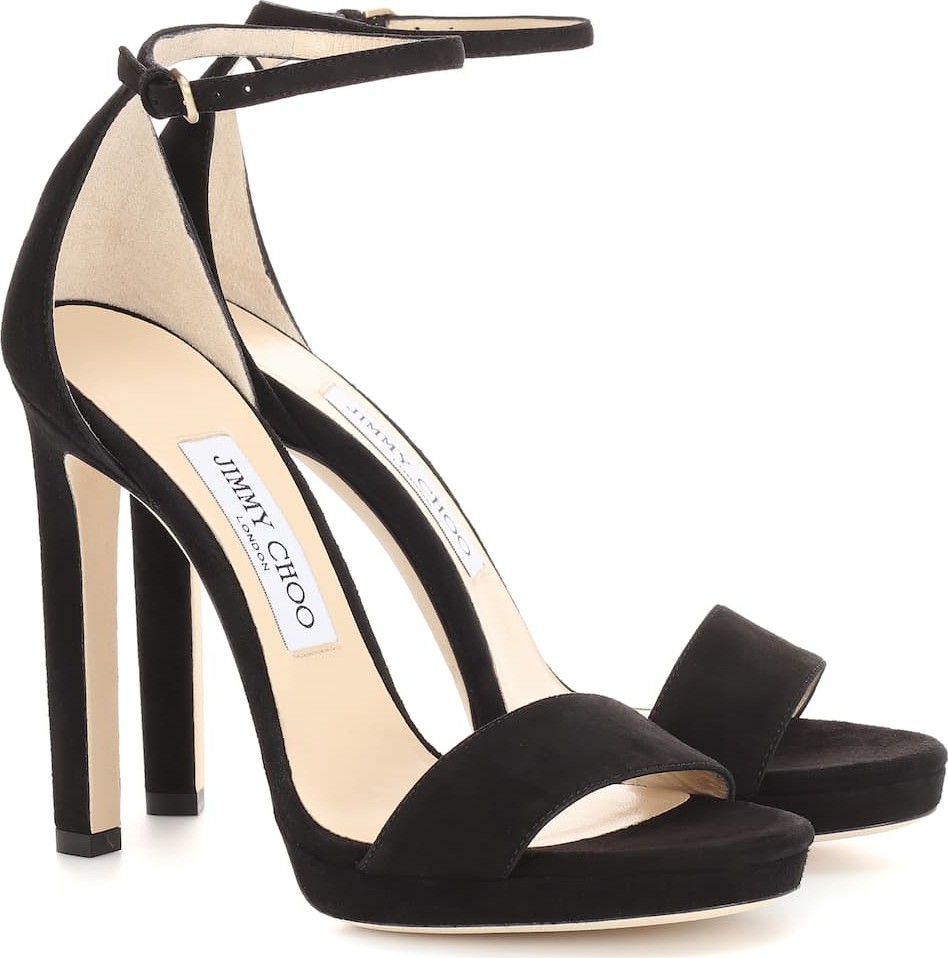 Jimmy Choo Misty 120 suede sandals