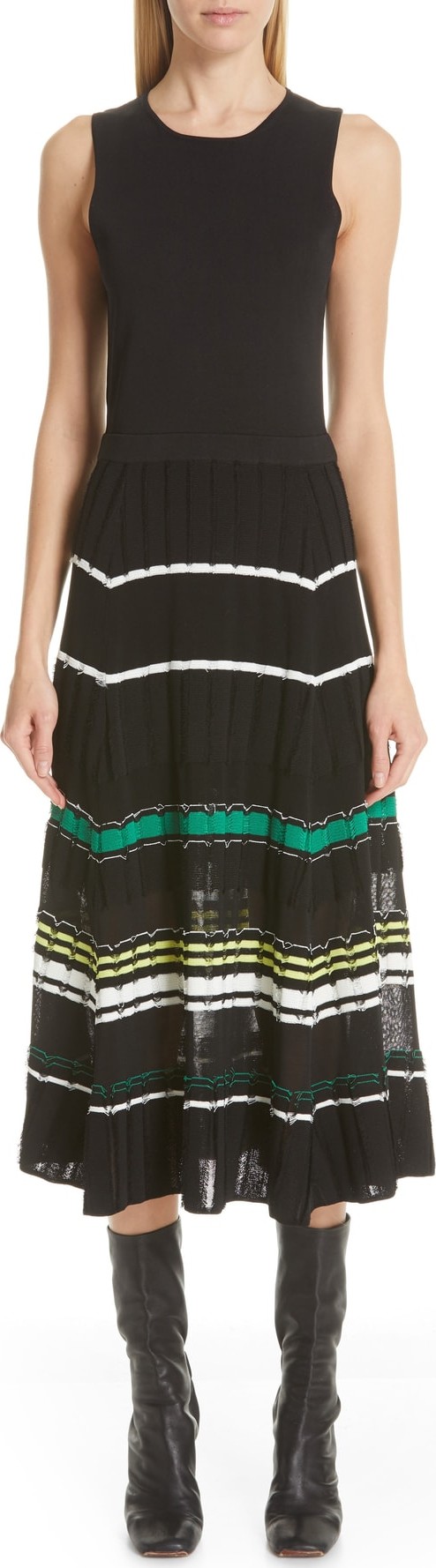 Proenza Schouler Stripe Knit Dress