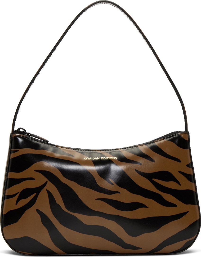 Kwaidan Editions Brown & Black Tiger Lady Bag