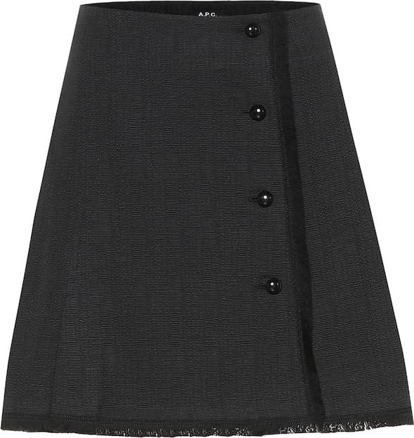 A.P.C. Frida tweed miniskirt