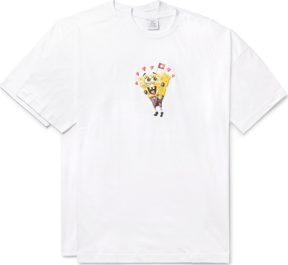 Vetements Two-Pack Oversized Printed Cotton-Jersey T-Shirts