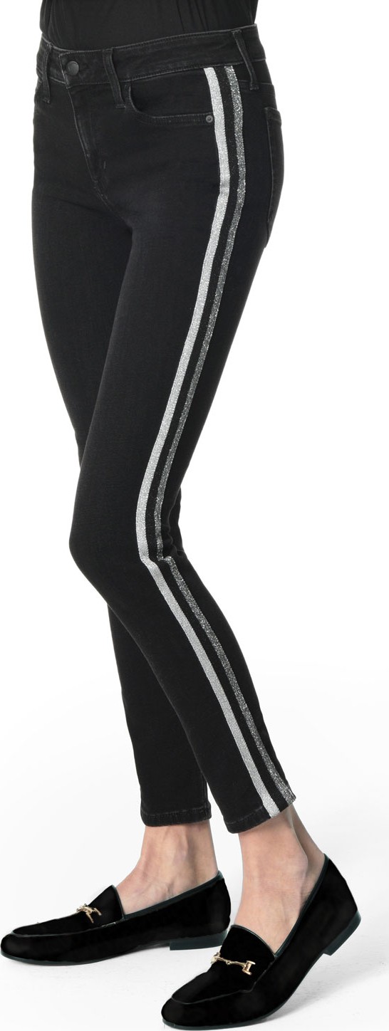 Joe's Jeans The Charlie Side-Stripe Ankle Skinny Jeans