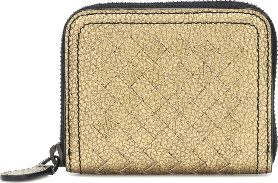 Bottega Veneta Intrecciato leather wallet