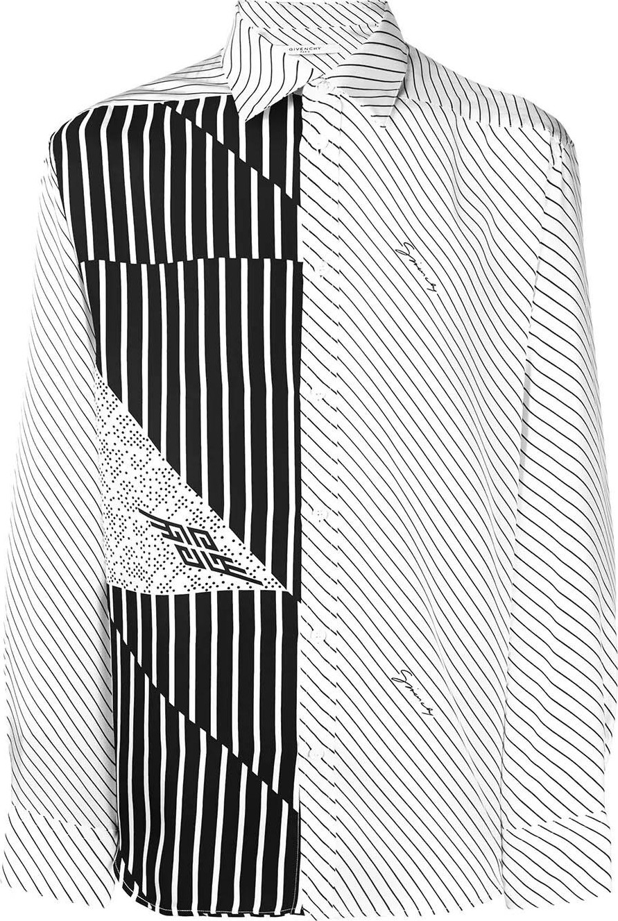 Givenchy Contrast stripe shirt