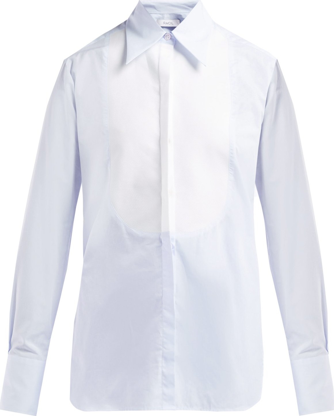 Racil Manny bib-panel cotton shirt