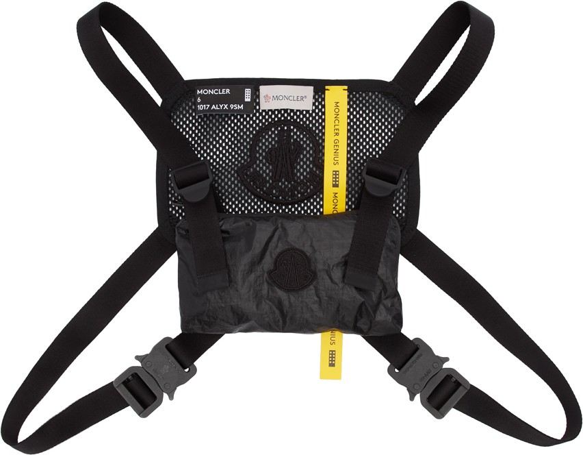 Moncler Genius 6 Moncler 1017 ALYX 9SM Black Hand Warmer Vest Pouch
