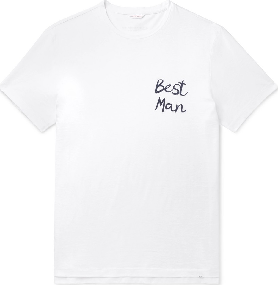 Orlebar Brown Printed Cotton-Jersey T-Shirt