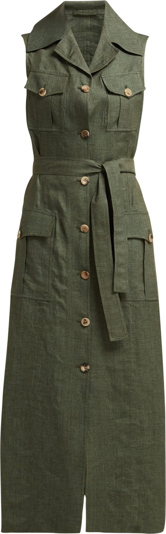 Giuliva Heritage Collection The Mary Angel linen midi dress