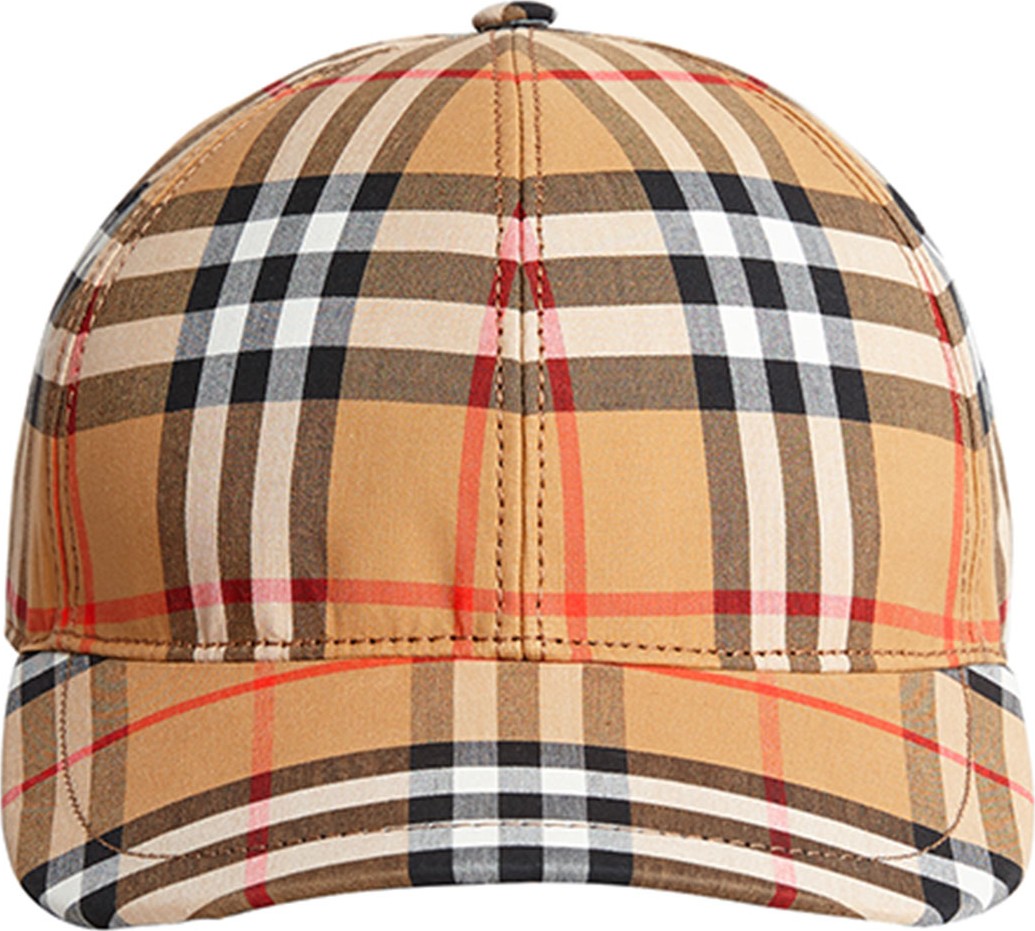 Burberry London England Vintage Check Baseball Cap