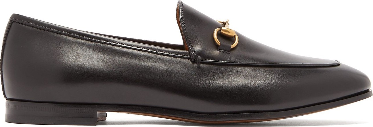 Gucci Jordaan leather loafers