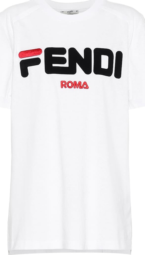 Fendi FENDI MANIA cotton T-shirt