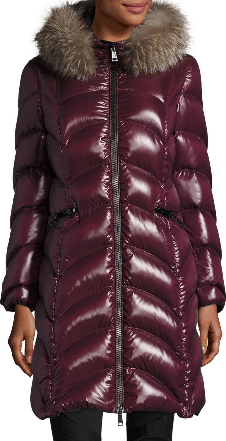 Moncler Albizia Hooded Puffer Jacket