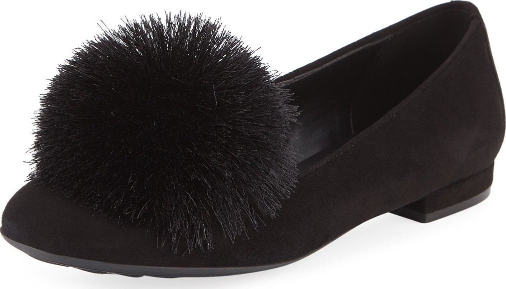 Sesto Meucci Kasen Pompom Loafers
