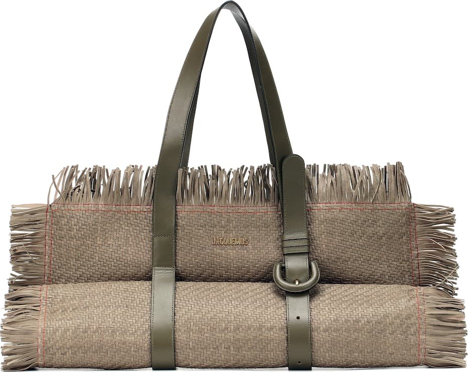 Jacquemus Le Sac Tressé leather shoulder bag