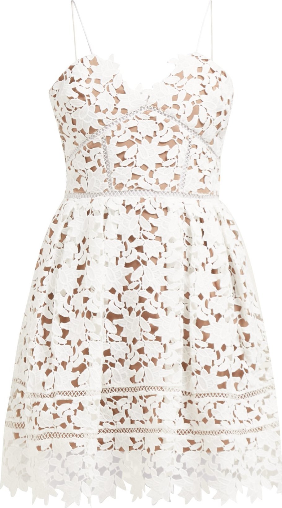 Self Portrait Azaelea floral-lace mini dress