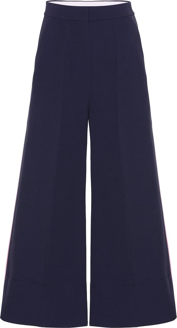 Roksanda Crêpe wide-leg pants