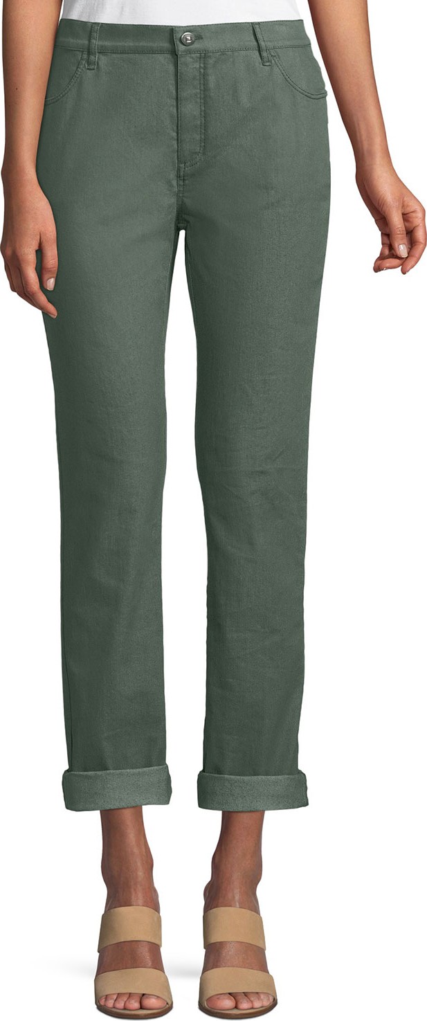 Lafayette 148 New York Thompson Bella Denim Slim-Leg Jean