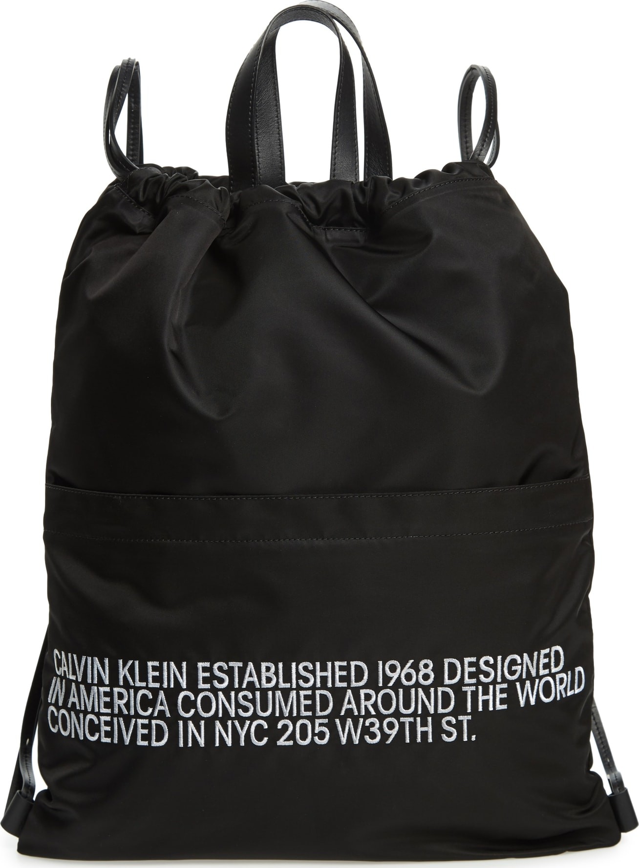 Calvin Klein 205W39NYC Drawstring Backpack