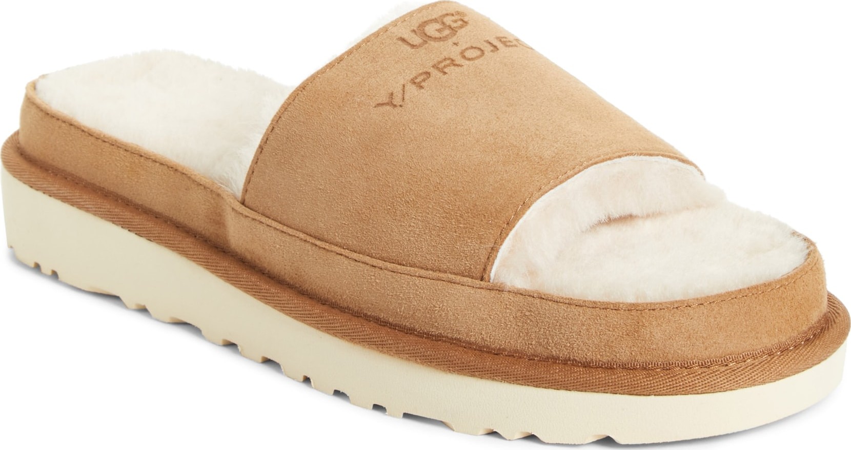 Y/Project x UGG<sup>® Genuine Shearling Slide Sandal