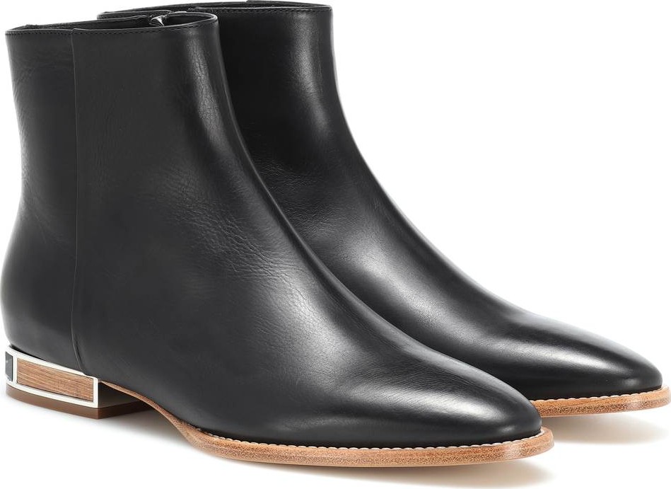 Gabriela Hearst Enrique leather ankle boots