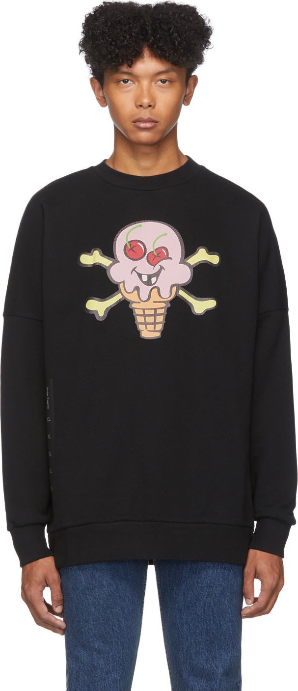 Palm Angels Black ICECREAM Edition Sweatshirt