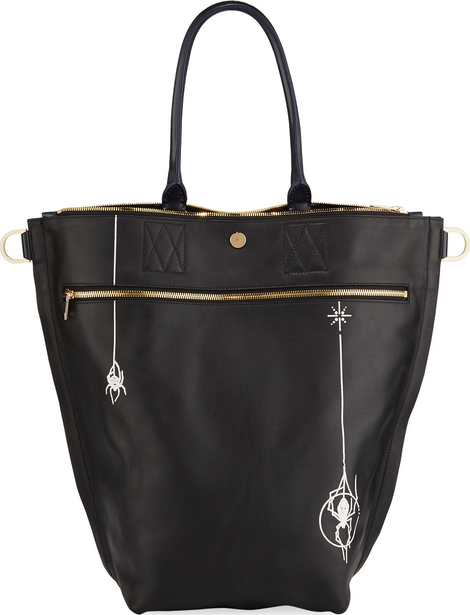 Sacai Dr. Woo Trapezoid Medium Tote Bag