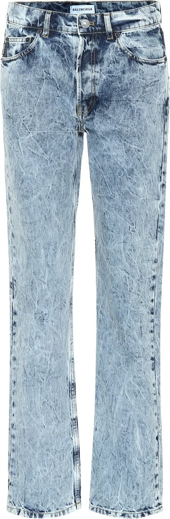 Balenciaga High-rise straight jeans